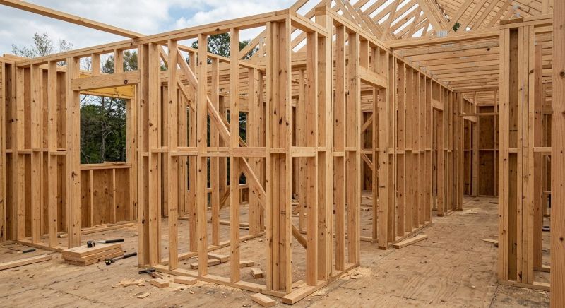 Rafter Framing in Conroe, TX